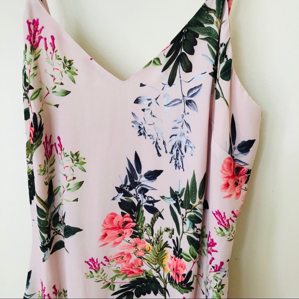 Parker Patterned Ruffled Hi-Lo Dress - Picture 4 of 8